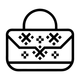 Bolsos estampados y bordados